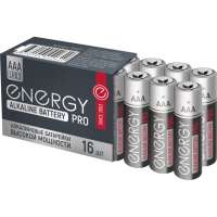 Алкалиновая батарейка ENERGY Pro LR03/16S (ААА) 104977