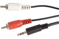 Стерео-аудио кабель Pro Legend Jack 3.5 mm вилка - 2xRCA вилка, 3 м. PL1060