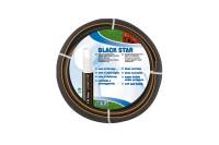 Противоскручивающийся 3-х слойный армированный шланг GF BLACK STAR 50 м, 5/8", внешнее покрытие из мягкой резины 7075