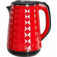 Электрический чайник ВАСИЛИСА ВА-1032 пластик двойная стенка красный 2000 Вт, 1.8 л Р1-00004496
