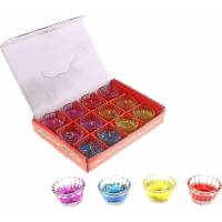 Подарочный набор гелевых мини-свечей в стаканчиках Beroma 07712685