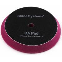 Полировальный круг твердый DA Foam Pad Purple 130 мм, лиловый Shine systems SS561