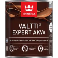 Лазурь TIKKURILA VALTTI EXPERT AKVA высокоэффективная защитная, полуматовая, белый дуб 0,9л 700009611