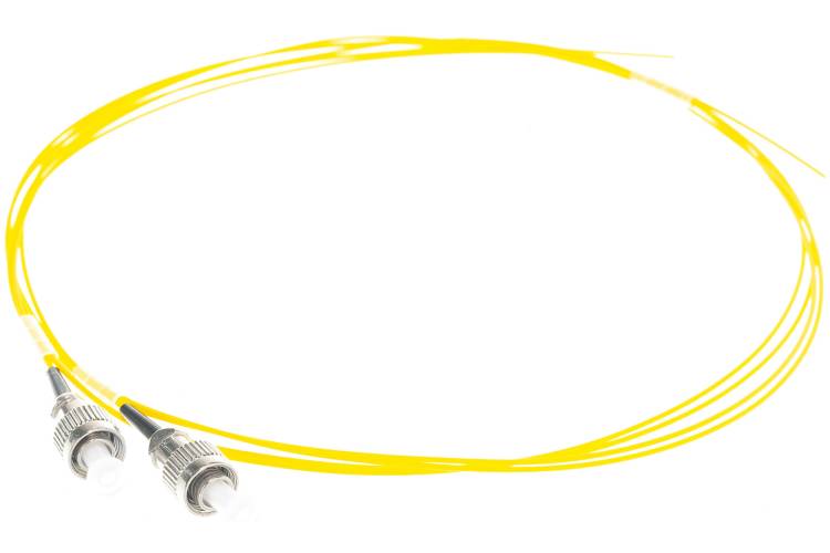 Монтажный волоконно-оптический шнур NIKOMAX желтый, 1м, уп-ка 2шт. NMF-PT1S2C0-FCU-XXX-001-2
