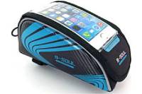 Велосипедная сумка на раму под смартфон Berom синяя 07707245