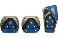 Накладки на педали Cartage антискользящие, набор 3 шт., синий 5350979