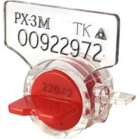 Пломба роторная рх-3М (для счётчиков) ТПК Технологии Контроля Цвет: красный 24136