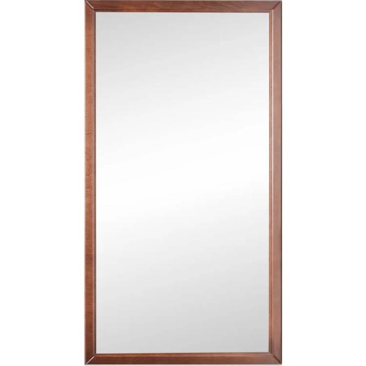 Настенное зеркало Мебелик Артемида средне-коричневый, 77х46.5 см 8050