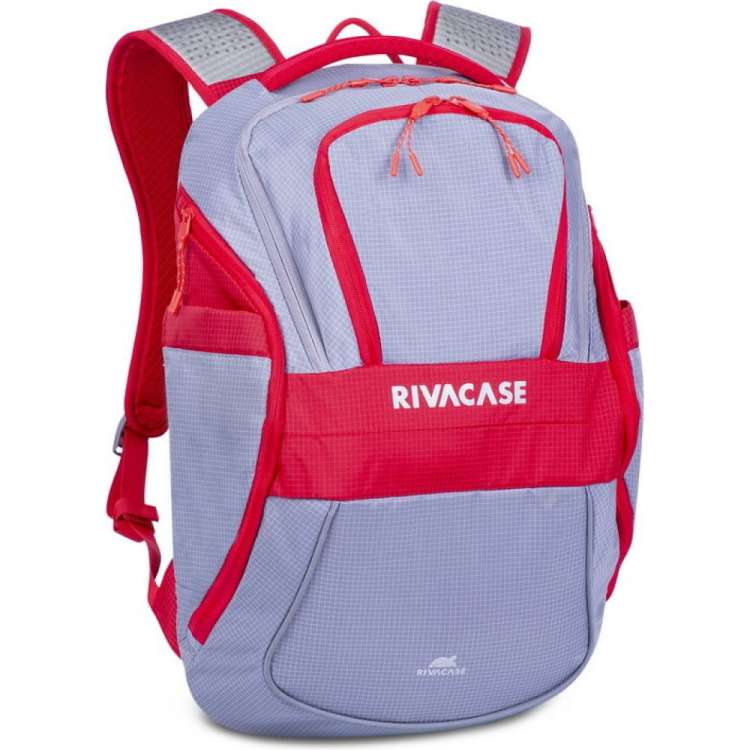Рюкзак RIVACASE Laptop backpack grey, 20л, 15.6/6 5225red