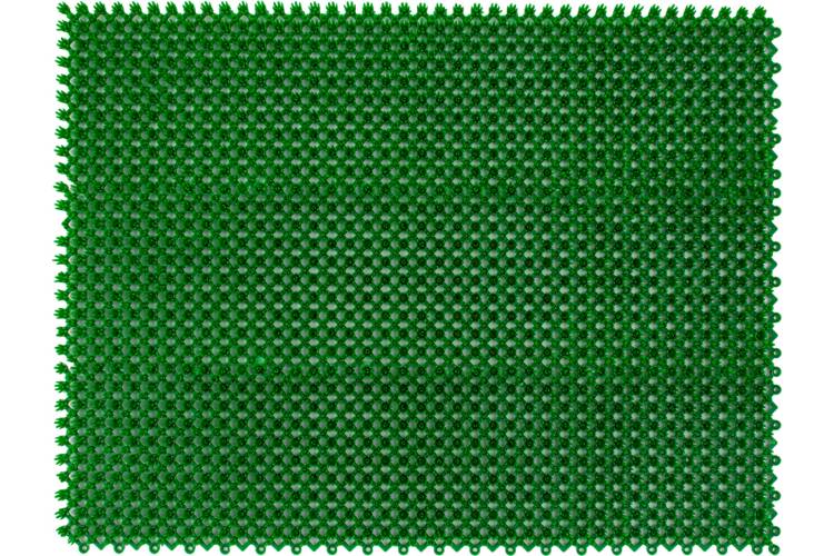 Щетинистое покрытие ComeForte модульная 42x56 см из 12-ти сегментов зеленый СС000666