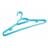Комплект вешалок для легкой одежды Бытпласт размер 48, 3 шт, светло-голубой 431235631