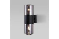 Садово-парковый светильник Elektrostandard 35125 D Roil чёрный дымчатый плафон a055636
