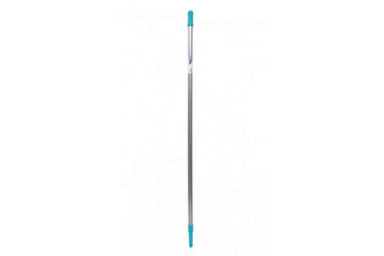 Ручка для швабры CISNE стеклопластик с резьбой, серый 140см 530500