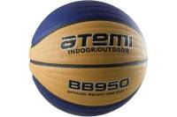 Баскетбольный мяч ATEMI р. 7, синтетическая кожа PVC Foam, 8 панелей, BB950 00-00001459
