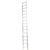 Алюминиевая односекционная приставная лестница Алюмет 15 широких ступеней НК1 5115
