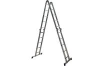 Алюминиевая шарнирная лестница Алюмет 4х5 ТL 4055