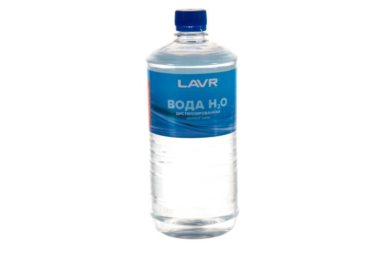 Вода дистиллированная 1000 мл Лавр Ln5001