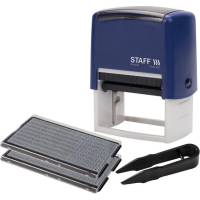 Самонаборный штамп STAFF Printer 8027 8-строчный, оттиск 60х40 мм, кассы в комплекте 237430