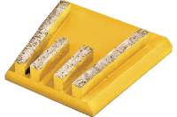 Франкфурт GFB 2 (40x8x5.5+3.5 мм; 125/100 мкм) для шлифования бетона Адель КК09906