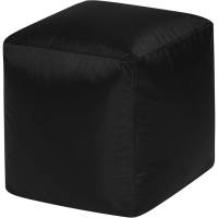 Пуфик DreamBag куб черный оксфорд 3900901