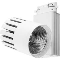 Трековый светодиодный светильник FERON 40W 3600 Lm, 4000К, 35 градусов, белый, 3-х фазный AL105 32951