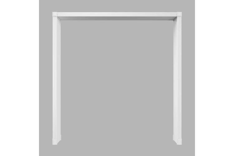 Портал Cosca decor Квадро белый, ламинированный МДФ, набор СПБ074364