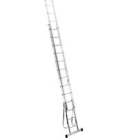 Алюминиевая 2-секционная лестница UFUK 2х13 ступеней 411213