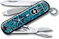 Нож-брелок Victorinox Classic Ocean Life 58 мм, 7 функций 0.6223.L2108