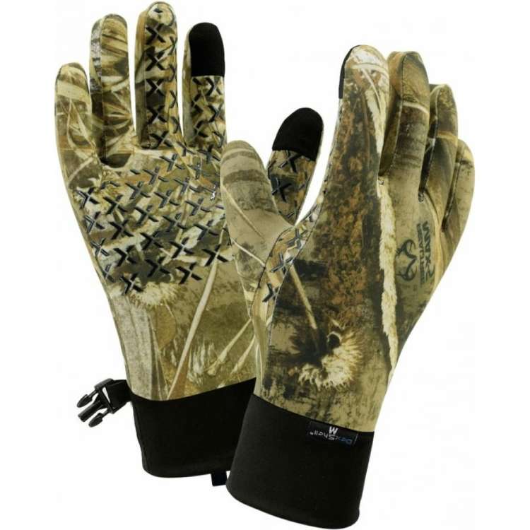 Водонепроницаемые перчатки DexShell StretchFit Gloves, камуфляж, S DG90906RTCS