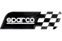 Sparco Эмблема с логотипом Sparco, клеится на кузов в шашечку чёрный SPC EMB-001 BK