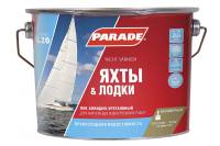 Лак яхтный алкидно-уретановый PARADE L20 Яхты & Лодки полуматовый 2,5 л Россия 90001484885