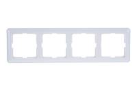 Четырехместная рамка, белая Schneider ELectric СП W59 KD-4-18
