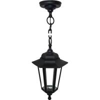 Подвесной светильник-фонарь APEYRON черный 6-гранный прозрачное стекло 11-98ЧЕР