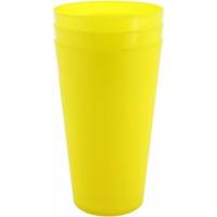 Набор стаканов Ангора 0.4 л, 3 шт., желтый А8003желт