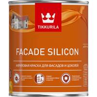Акриловая краска для фасадов и цоколей TIKKURILA facade silicon база с 9 л 135164