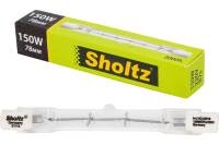 Галогенная лампа Sholtz 150Вт 220В R7s 2800К J78мм стекло DIMM HOJ2019