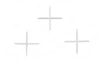 Крестики для плитки (200 шт; 1.5 мм) 3D Krestiki 00-00000700