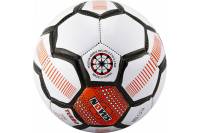 Футбольный детский мяч ATEMI Novus TURBO, PVC, белый/чёрный/оранжевый, р.3, 00-00004639