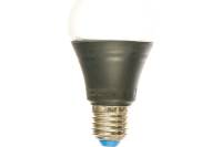 Светодиодная ультрафиолетовая лампа Uniel LED-A60-9W/UVAD/E27/FR PLZ07BK для дискотек UL-00005855