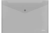 Пластиковая папка-конверт ErichKrause Glossy Classic на кнопке, A4 50259