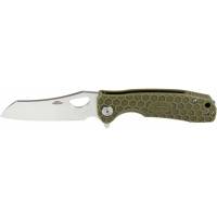 Нож Honey Badger Wharnclever M, с зеленой рукоятью HB1040