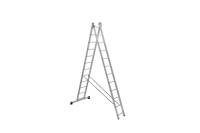 Алюминиевая двухсекционная лестница Scala 2х12 Sc 2012