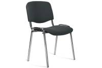 Офисный стул Easy Chair Изо С73 серый, ткань, металл хромированный 1280112