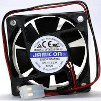 Вентилятор JAMICON JF0625S1H 60х60х25 12В с разъемом 2 конт.MOLEX 5239-2(PHU-2) С00034205