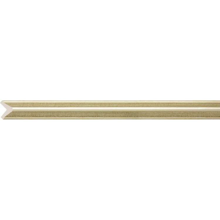 Угол Cosca интерьерный багет, 18 мм, матовое золото СПБ030477
