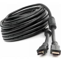 Кабель HDMI Cablexpert 20м v1.4 19M/19M черыйн позолоченные разъемы экран 2 ферритовых кольца пакет CCF2-HDMI4-20M