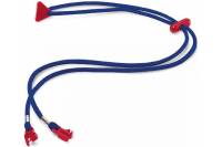 Шнурок для открытых очков с заушниками Uvex Дуо-Флекс синий с красным 9959003