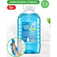 Чистящее средство для стекол и зеркал Grass "Clean Glass" голубая лагуна (канистра ПЭТ 5кг) 125794