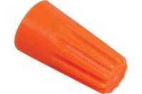 Соединитель проводов IEK СИЗ-1 2.0-4.0 кв.мм, оранжевый, упаковка 100шт, ИЭК USC-10-5-100
