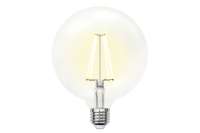 Светодиодная лампа Uniel LED-G125-10W/NW/E27/CL PLS02WH Форма шар, прозрачная UL-00004859